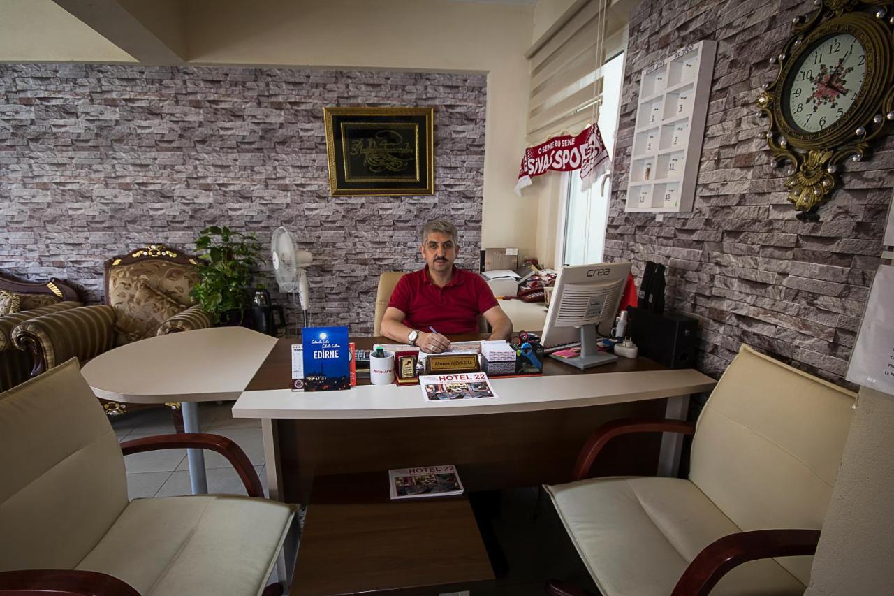 Hotel 22 Edirne Buitenkant foto